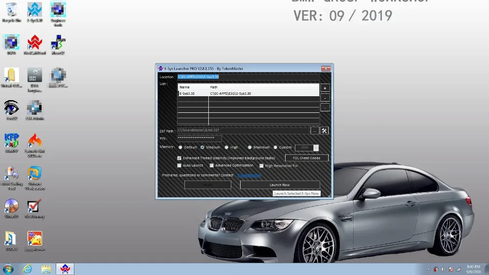 Новейшее программное обеспечение V2019.09 SSD(500 Гб) лучшее качество ICOM A2 forbmw ICOM A2+ B+ C автоматический диагностический инструмент