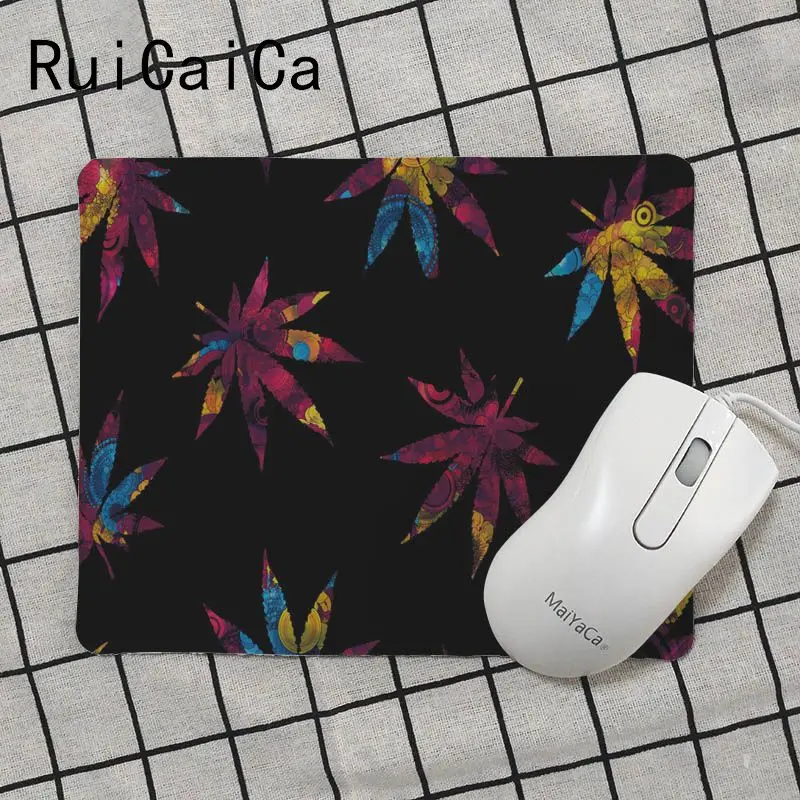 No Lock Edge25x29cm RuiCaiCa MaiYaCa Лидер продаж искусство абстракционизма с высоким сорняком клавиатуры коврики для игровой мыши Размер для 18x22 см 25x29 см резиновые коврики для мыши - Цвет: No Lock Edge25x29cm