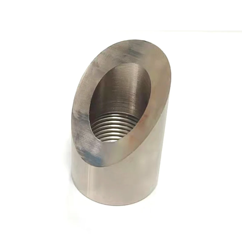 Universal 45 Degree Diagonal Cut Nut Bung M18 X 1.5 O2 Oxygen Sensor Plug Nut Iron Oblique Nut