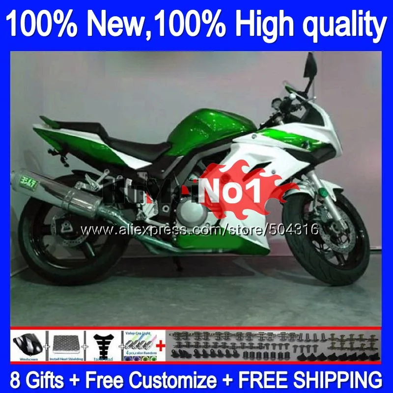 SV650S для SUZUKI SV1000S SV1000 SV650 S блеск зеленый 26MC. 107 SV 650 S 1000 2009 2010 2011 2012 2013 08 09, 10, 11, 12, 13 лет, обтекатели - Цвет: No. 1