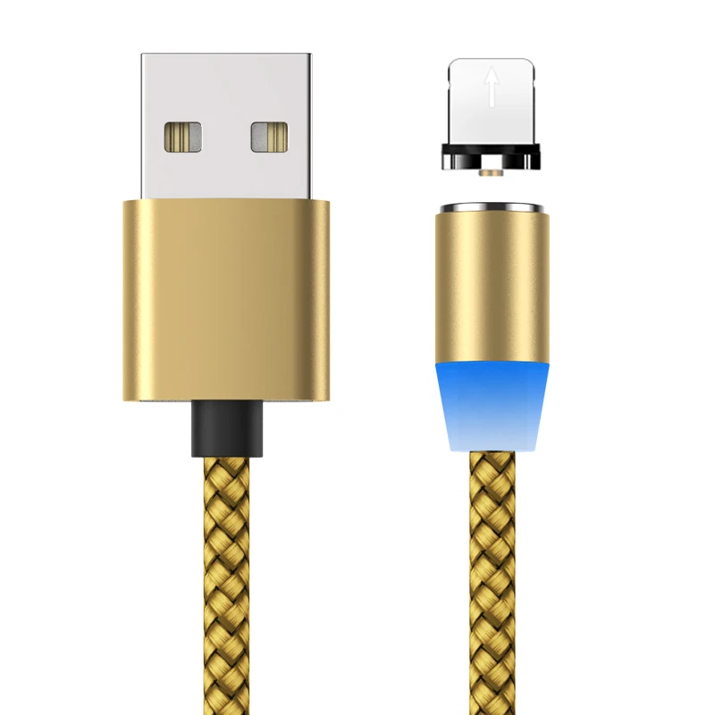 AUFU 2m 3m Magnetic USB Charging Cable Type C Magnet Charger Micro USB Cable Mobile Phone Cable USB Cord For iPhone Samsung hdmi to iphone cable Cables