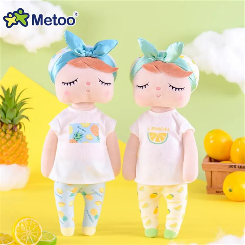 Куклы Metoo 2019 ангела плюшевые игрушки кролик мягкие милый фруктовый милая