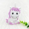1PCS Unicorn Silicone Baby teether Cartoon Animal DIY Pacifier Dummy Sensory Jewelry Gift Toy Accessories beads 6
