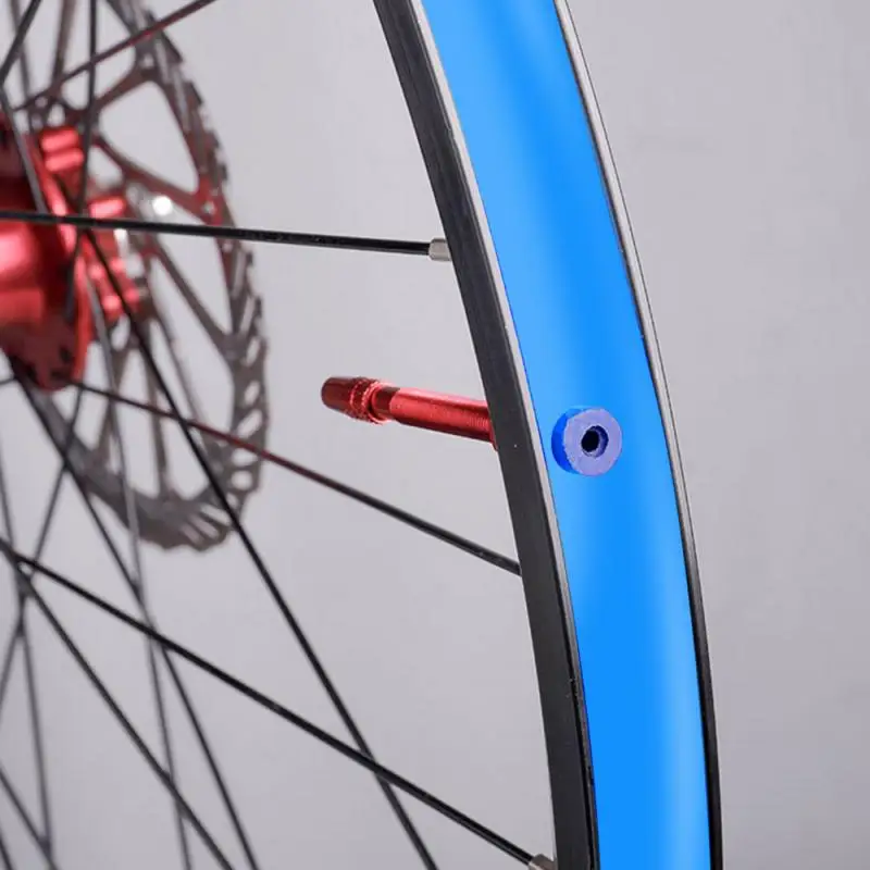Бескамерный Ниппель для ободные ленты MTB дорожный велосипед обода клейкие