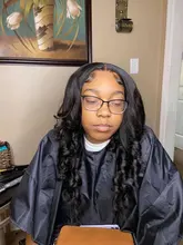 Peluca Frontal de encaje para mujeres negras, cabello humano brasileño con onda de encaje Frontal de 13x4 de 30 pulgadas con cierre de onda de encaje, 360