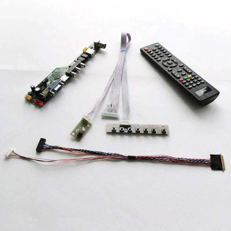 Для BP101WX1/HV101WX1/LP101WX1 WLED VGA USB RF удаленный ноутбук ПК 1280*800 10 1 &quotLVDS 40Pin контроллер
