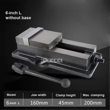 6-дюймовый Расширенный клещи Heavy Duty тиски Точности Станка щипцы для наращивания волос бытовой литого железа угол однотонные обжимные клещи без основания Max.200mm