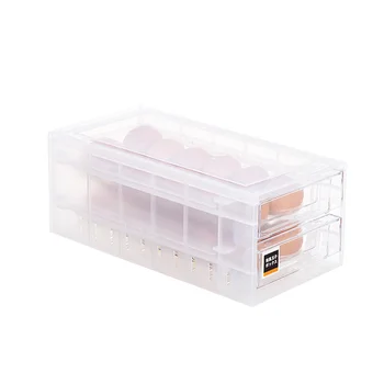 

24 Grid Large Capacity Refrigerator Food Dumplings Eggs Airtight Storage Container Plastic Box Space-saving Eggs Boxes Organizer