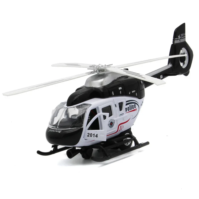 

Boxed Police Command Helicopter Alloy Car Model Children Toy Car Model Ornaments