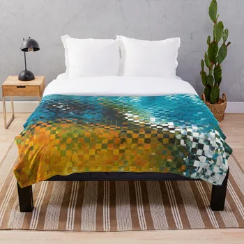 

Soft Blanket for Bed Sherpa Flannel Fleece Blanket Home Travel Sofa Soft Throw Blanket Abstract Art Pieces 9 Sharon Cummings