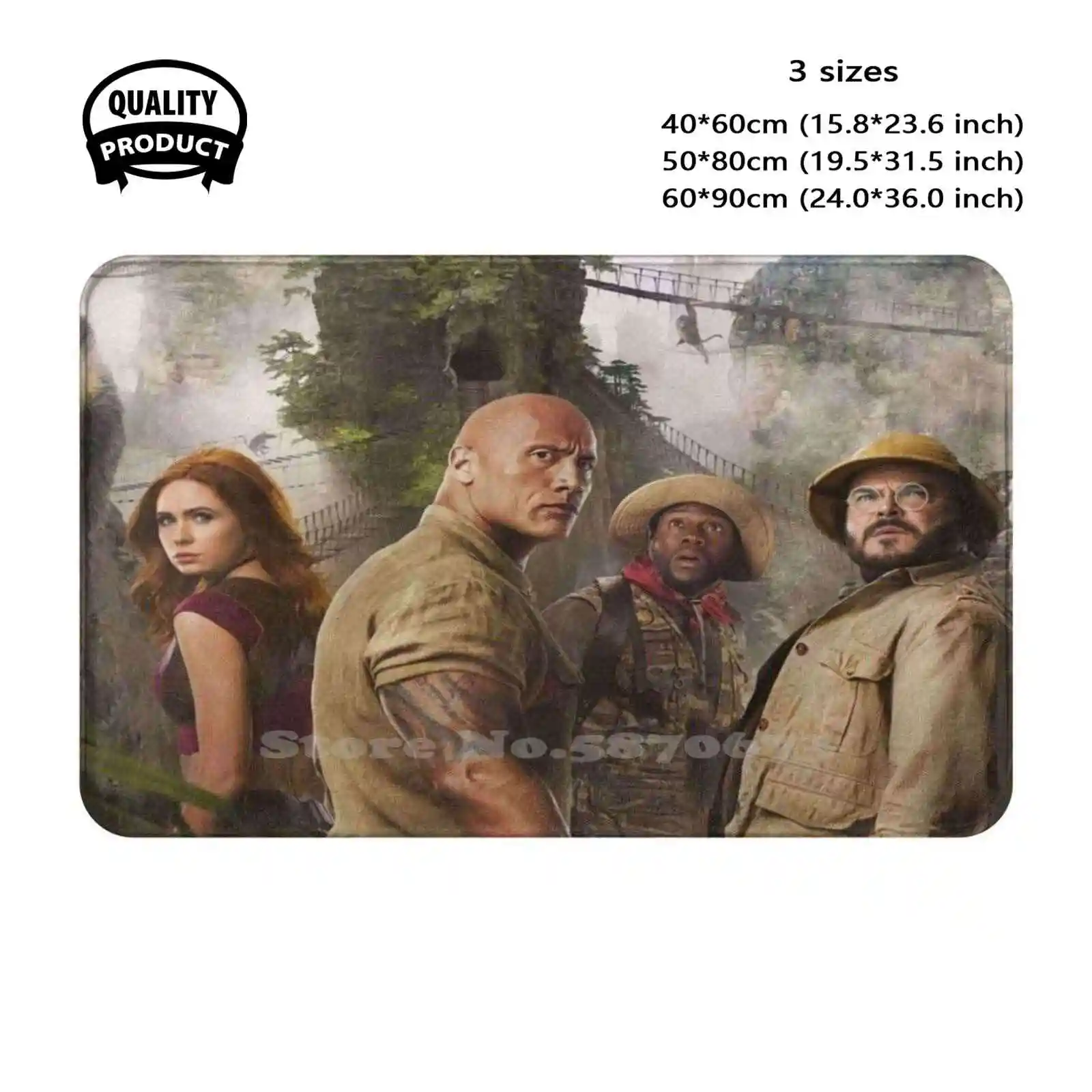 Jumanji-The-Advanture-Soft-Cushion-Home-Carpet-Door-Mat-Car-Rug-Jumanji ...