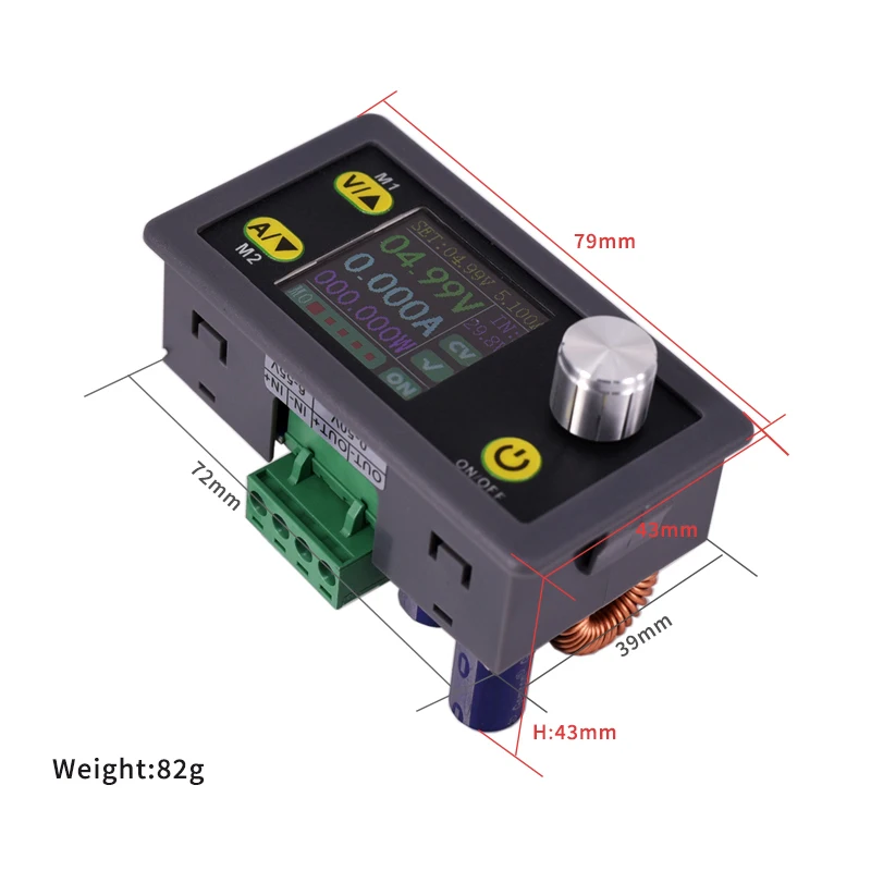 potencia 50v5a ajustavel fonte de voltimetro regulada 02