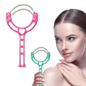 

2019 Light Weight Epilator Face Hair Spring Bend Remover Epilator Stick Hair Removal Epilator Threading Tool