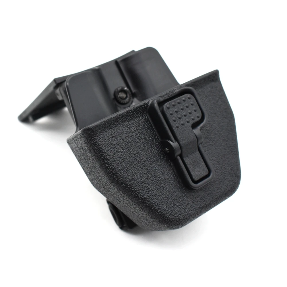 Tactical Belt Clip Handcuff Holder Case Military Shackles Pouch Cover  Police Handcuffs Holster Waist Pockets with Key Holder