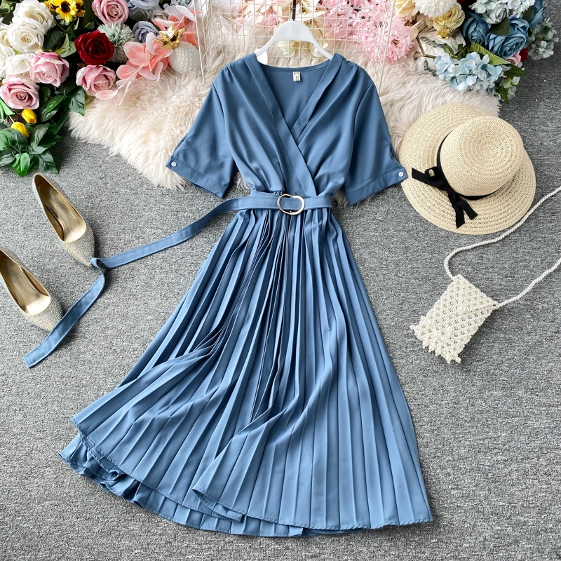 Teeuiear, винтажное, тонкое,, весна, осень, миди, длинное, Бандажное платье, Vestido de festa, вечерние, для женщин, туника, плиссированные, OL, элегантные платья