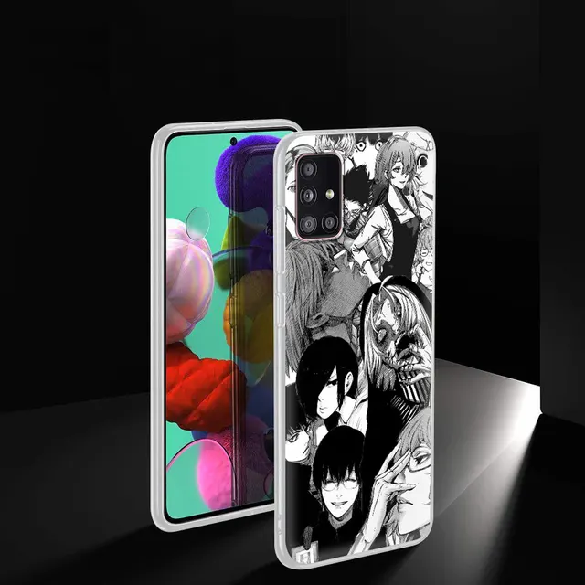 Anime Tokyo Ghouls Horror Case For Samsung Galaxy A51 A71 A21s A31 A41 A42 A52 A72 5G A01 A11 A91 Phone Shell Cover Coque Fundas S02