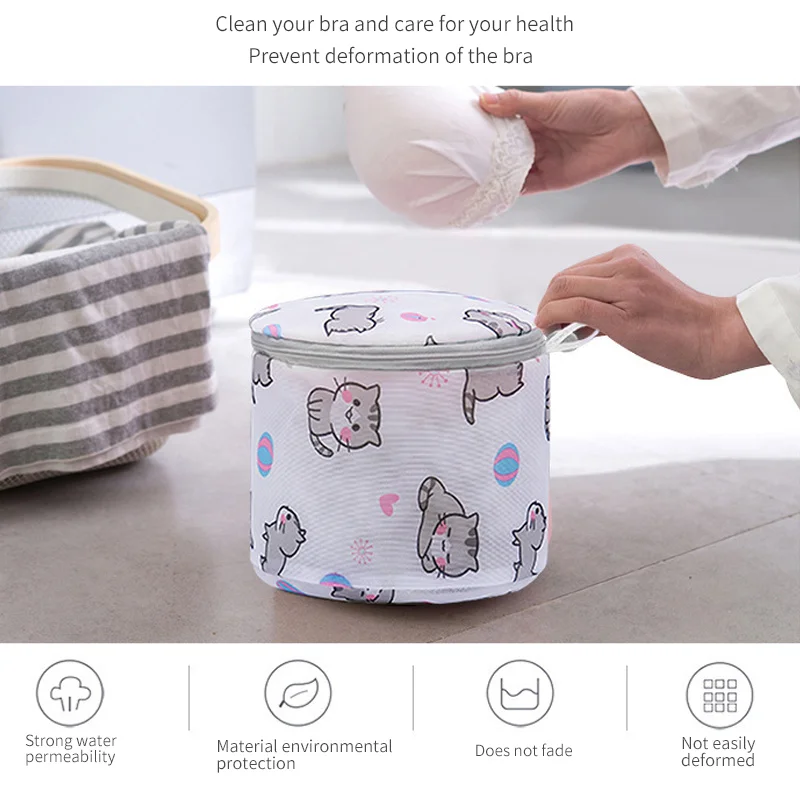 Laundry Mesh Washing Bags Household Washing Machine Underwear Bra Socks Protection Bag Dirty Clothes Organizer Laundry Basket