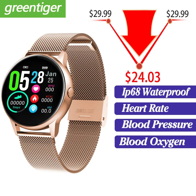 

DT88 Smart Watch Round Touch Screen Smartwatch Heart Rate Intelligent Fitness Tracker Sports Fashion Watch VS Q8 Q9