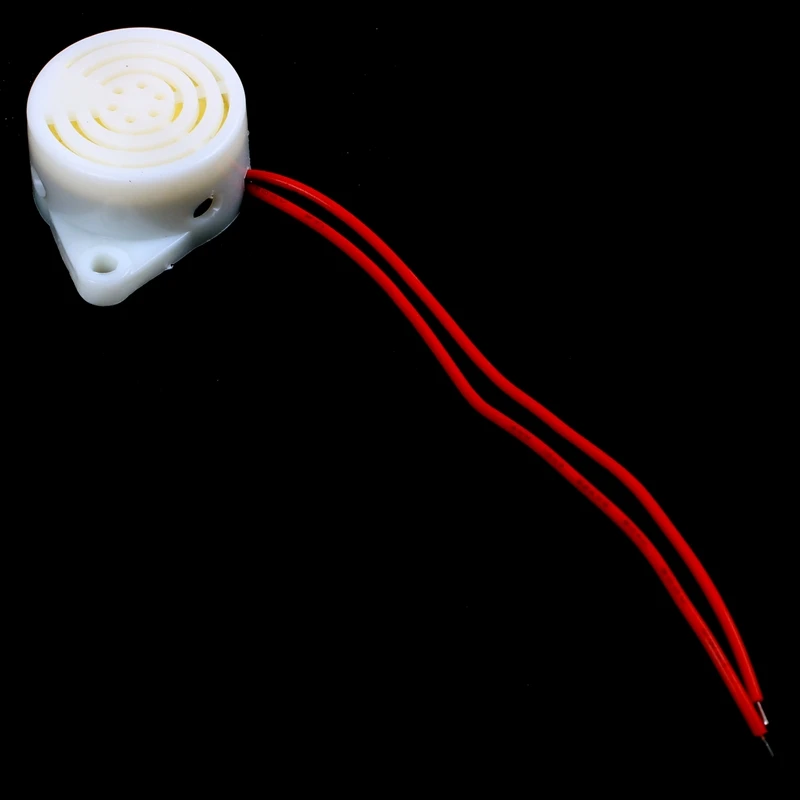 Звуковой сигнал переменного тока 220 в зуммер проводной источник питания 2 колеса сигнализации