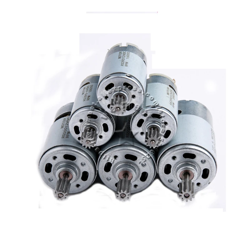 Brinquedo Elétrico Carrinho de Carro do Motor 6v 12v Controle Remoto Automóvel Acessórios da Motocicleta 380 390 540 550 570 Crianças