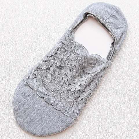 5 pair Summer women socks slippers non-slip breathable lace lace invisible socks sexy non-slip cool thin socks fashion socks 16