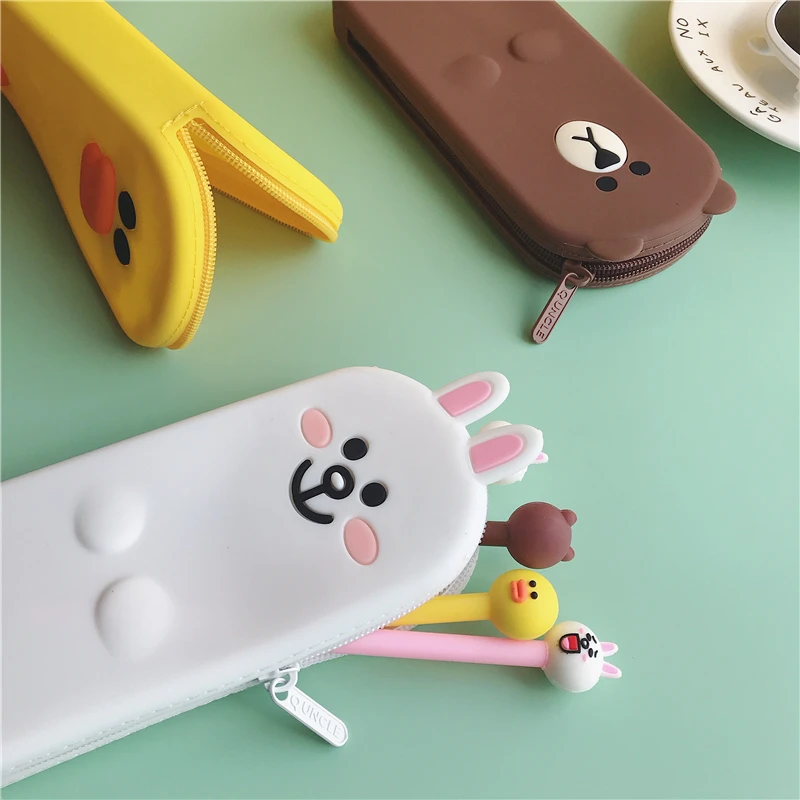 Бесплатная доставка Kawaii Карандаш Чехол стильная футболка с изображением