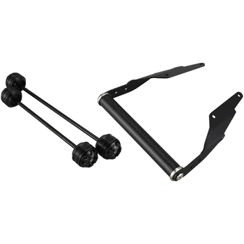 

Front & Rear Wheel Fork Axle Slider Cap Crash Protector for BMW G310GS G310R 2017-2019 & Navigation Phone Holder