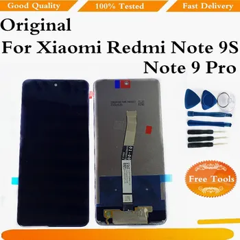 

6.67"Original For LCD Redmi Note 9S Display Touch Digitizer Assembly For Xiaomi Redmi Note 9 Pro LCD Screen Replacement 9S Parts