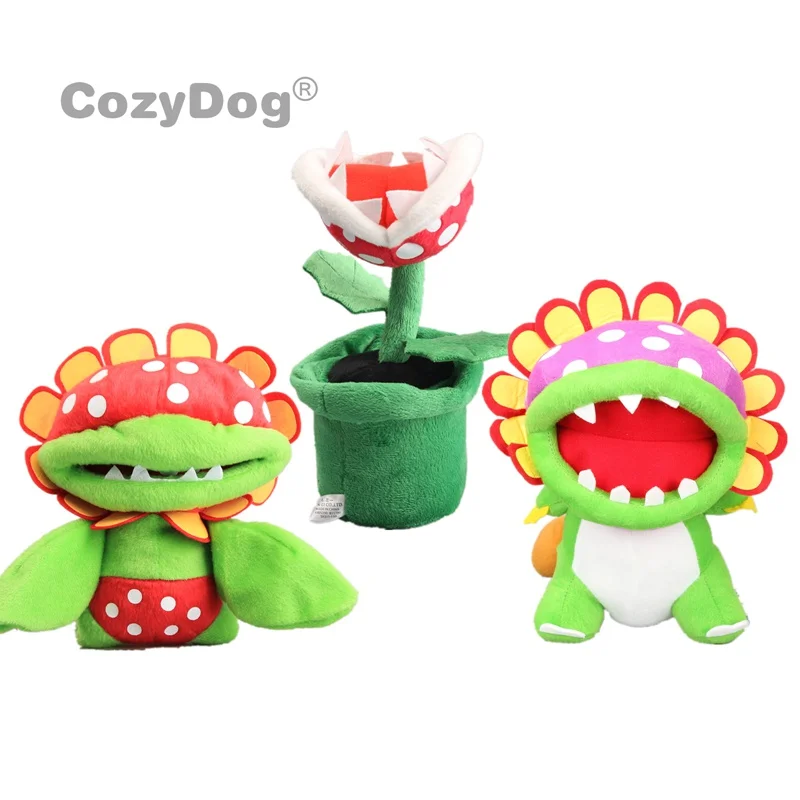18-23 см Марио Дино Piranha petey Piranha цветок-Пиранья плюшевые игрушки куклы чучела животные игрушки для детей, подарок для ребенка