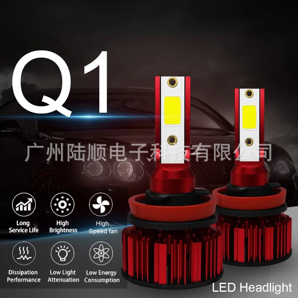 Roadsun Cross Border для приводная головка цельный Q1 Автомобильный светодиодный фонарь EBay Wish AliExpress