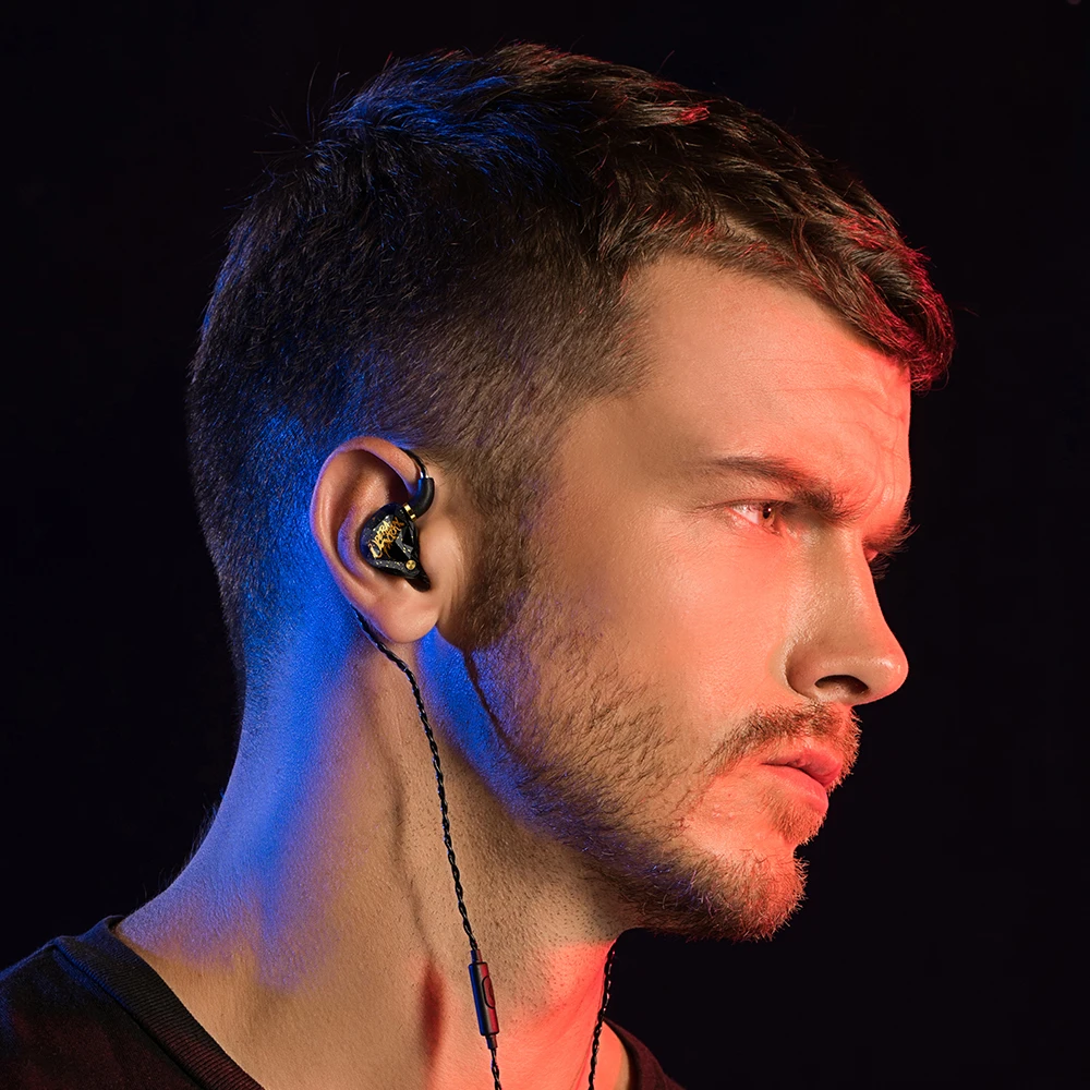 Проводные наушники Whizzer OS1 гибридные Hi Fi с микрофоном HD для Xiaomi Sony Samsung Huawei MP4 MP3 ПК