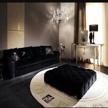 Высокое качество Dia. 3 м круглый модный акриловый двойной FF бежевый серый ковер, 3D заметный металлический золотой FF ковер для гостиной