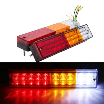 

1PCS High Quality Car LED Rear Tail Light Warning Lights Running Brake Signal Light Trucks Driving Taillight