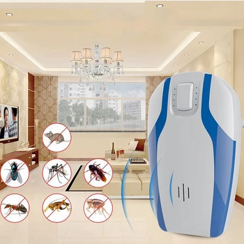 

Multifunction Ultrasonic Mosquito Repellent Home Plug-in Driver Rat Device Cockroaches Flies Mice Pests Repellent Pest Controls