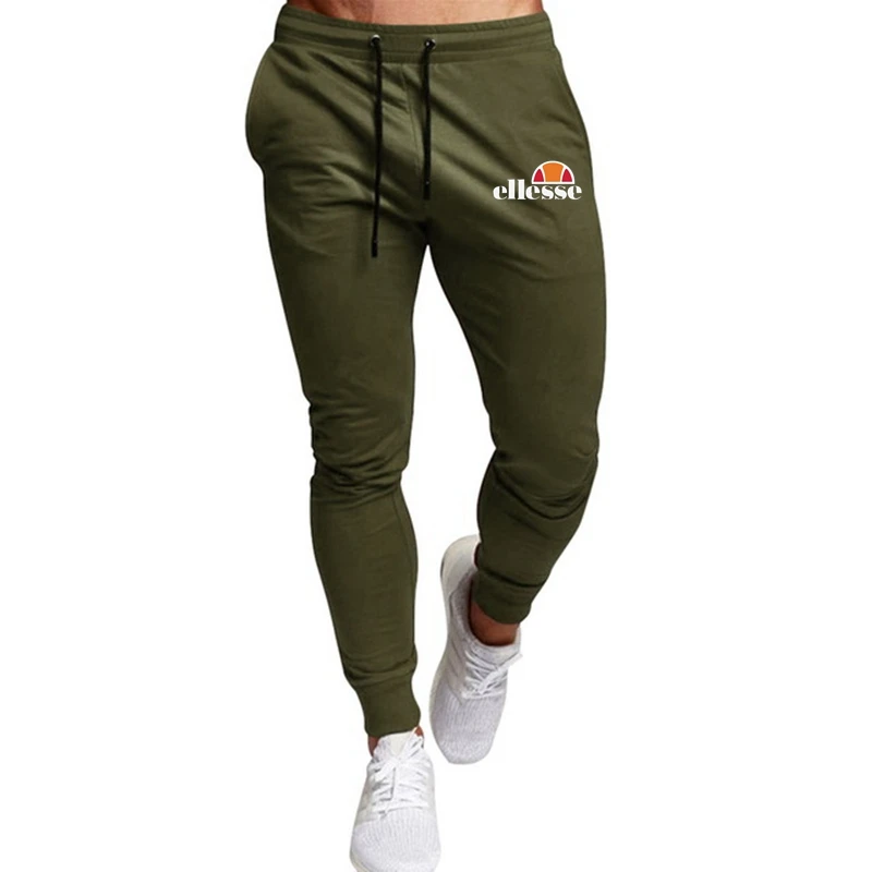Sik Silk-pantalones de chándal elásticos para hombre, chándal ajustado de Hip Hop, seda, informal