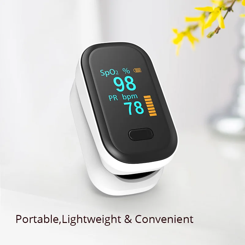 2019 new blood oxygen meter refers to the clip-type pulse finger  saturation monitor