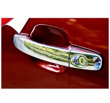 

8pcs Brand New ABS Chrome Side Door Handle Cover Trim for Ford Everest Endeavour 4Dr SUV 2015 2016 car styling