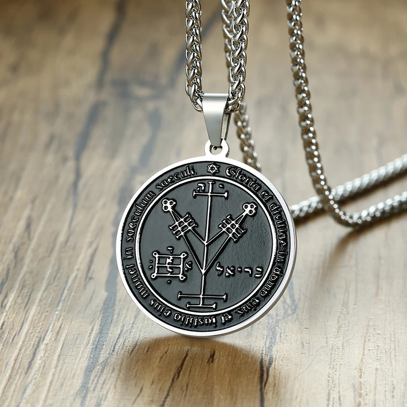 Мужская подвеска Nekclace из нержавеющей стали уплотнения семи архангелов четвёртая