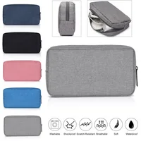 New Portable Digital Storage Bags Organizer USB Gadgets Cables Wires Charger Power Battery Zipper Cosmetic Bag Case Accessories 1