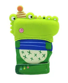 Silicone Beads 1pcs Cartoon Crocodile Animal Silicone Loose Beads Food Grade Baby DIY Teething Necklace Jewelry Making Baby Gift - Цвет: 2