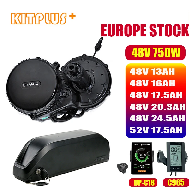 bafang 48v 750w bbs02 kit with battery