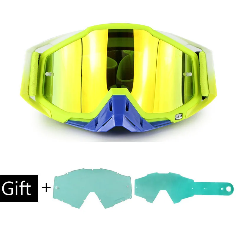 K MX Gafas мотоциклетные очки для мотокросса шлем мото Байк ATV Лыжный спорт на открытом воздухе Googles - Цвет: K