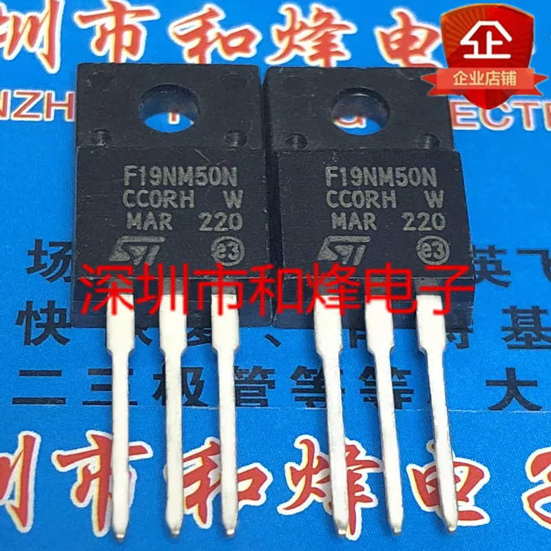 Original New 5PCS/ FQPF10N90C F19NM50N STF19NM50N TO-220F TO220F | Электронные компоненты и принадлежности