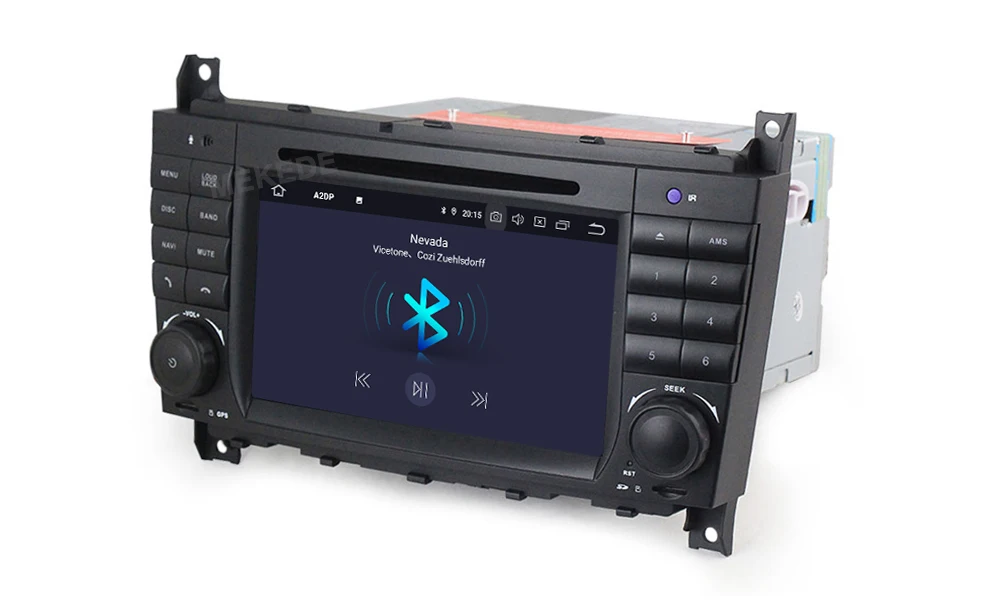 Sale PX30 IPS DSP Android 9.0 2 DIN Car DVD GPS For Mercedes/Benz W203 W209 W219 A-Class A160 C-Class C180 C200 CLK200 radio stereo 13