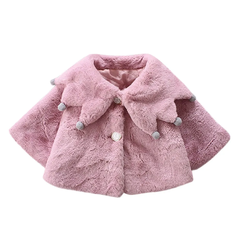 Стильный Модный дизайн; плащ с длинными рукавами для новорожденных девочек; куртки; пальто; детская верхняя одежда высокого качества; одежда - Цвет: Розовый