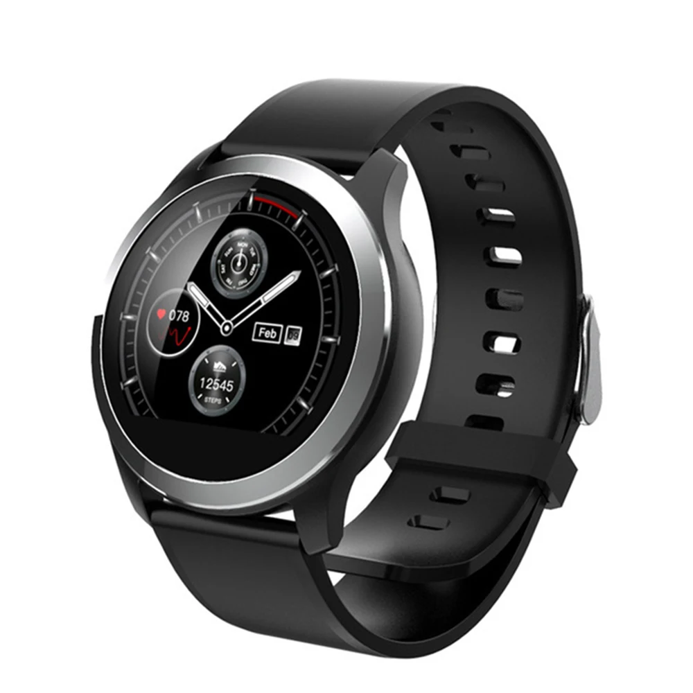 Black LEMFO Z03 Смарт часы ЭКГ PPG IP68 водонепроницаемые спортивные часы монитор сердечного ритма в реальном времени кровяное давление умные часы для мужчин и женщин - Цвет: Black