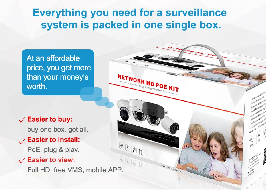 Hikvision OEM 4K 8CH NVR HD POE сети видео Системы 8MP H.265 NVR с 4/6/8 шт. 8MP всепогодный IP Камера с 1 ТБ/2 T/4 ТБ HDD
