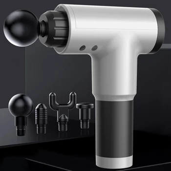 

Electric Muscle Massage Gun Deep Tissue Muscle Pain Body Fascial Massage Relax Exercise Fitness Shaping Pain Relief