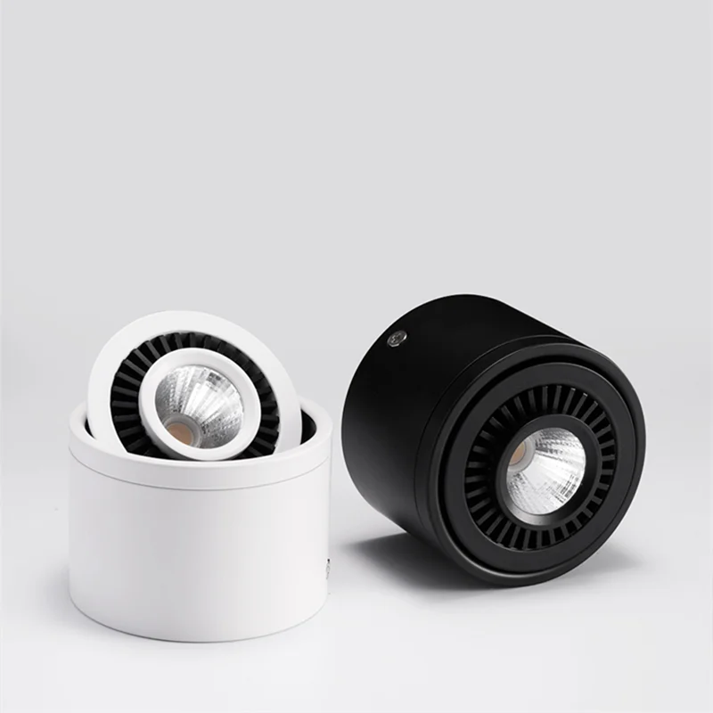 Светодиодный светильник с регулируемой яркостью 5W7W9W12W15W COB точечный потолочный