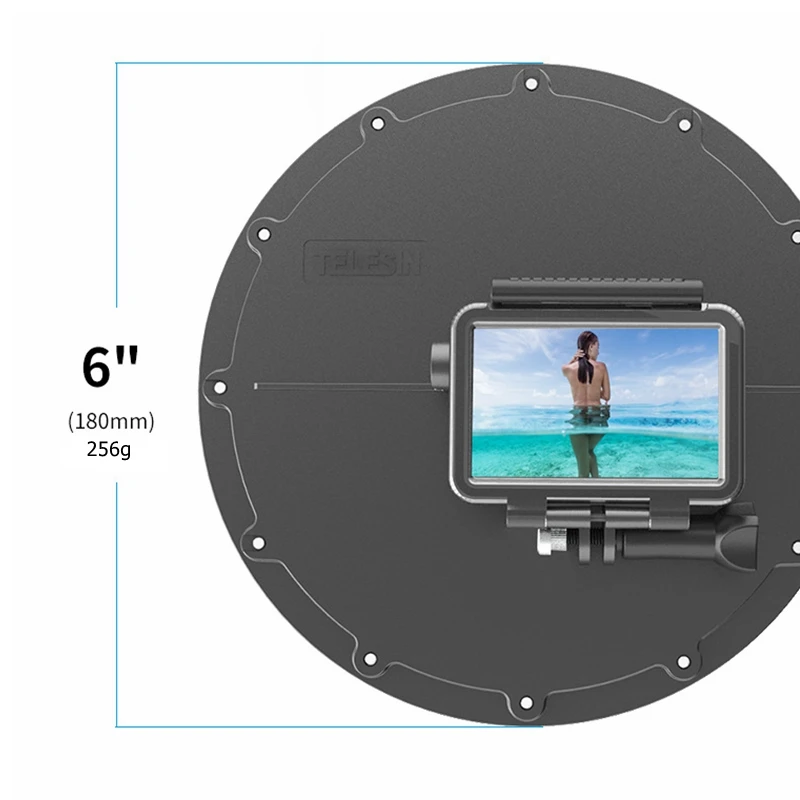 30 м водонепроницаемый купол порт дайвинг Крышка объектива чехол для DJI Osmo Экшн камеры подводный фотографии аксессуары